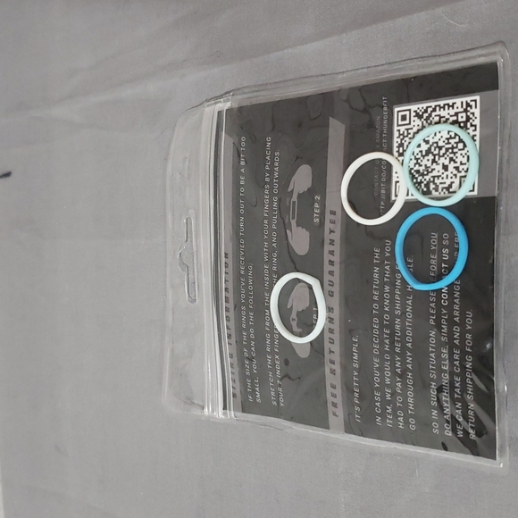 $ Thunderfit Womens Silicon Rings - Size 8 NWOT - Picture 3 of 4